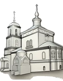 Храм Владимирской иконы Божией Матери в Куркино г. Москва